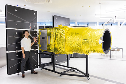 人工衛星ASNAROとMori氏