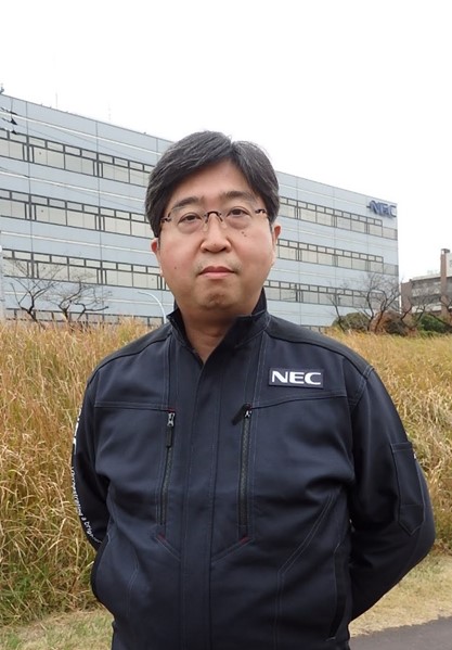 写真4:NEC航空宇宙システム 松岡 正敏