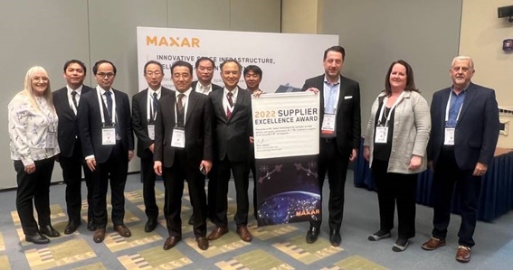 Honored award by Maxar in 2022